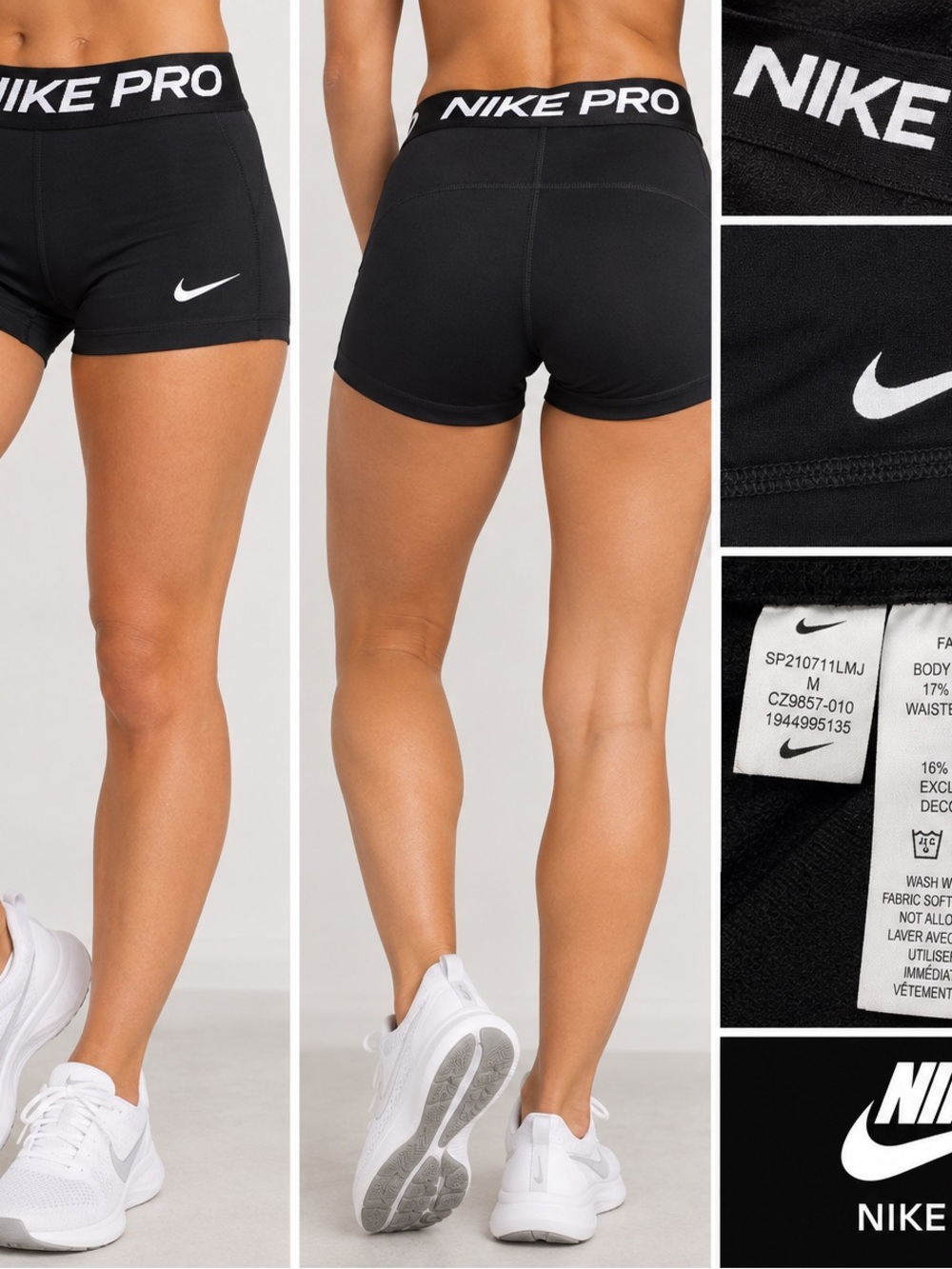 Nike Pro Women's Black Performance Shorts